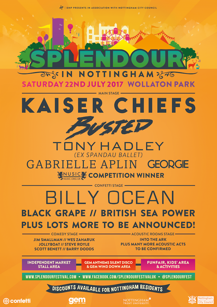 Splendore Festival 2017 - second announcement image
